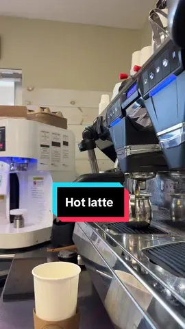 Yes we do make hot latte! #latte #hot #mamalanlan #bigpinekey #coffee 