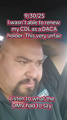 I have done everything possible to do things the right way but somehow they just keep putting obstacles in my way #daca #cdl #trucking #mexican #truck 