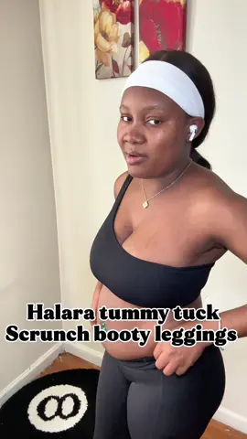 Get ready to slay in comfort! 💃👜 Halara  scrunch booty tummy tuck leggings are a must-have for any active wardrobe. Four-way stretch, tummy control, and a flattering fit - what more could you ask for? 💕 #halara #halaraleggings #halaratiktokshop #tummycontrol #ActiveinHalara