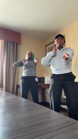 When they schedule you and your home girl together 💕#fypシ #dance #workbestie 