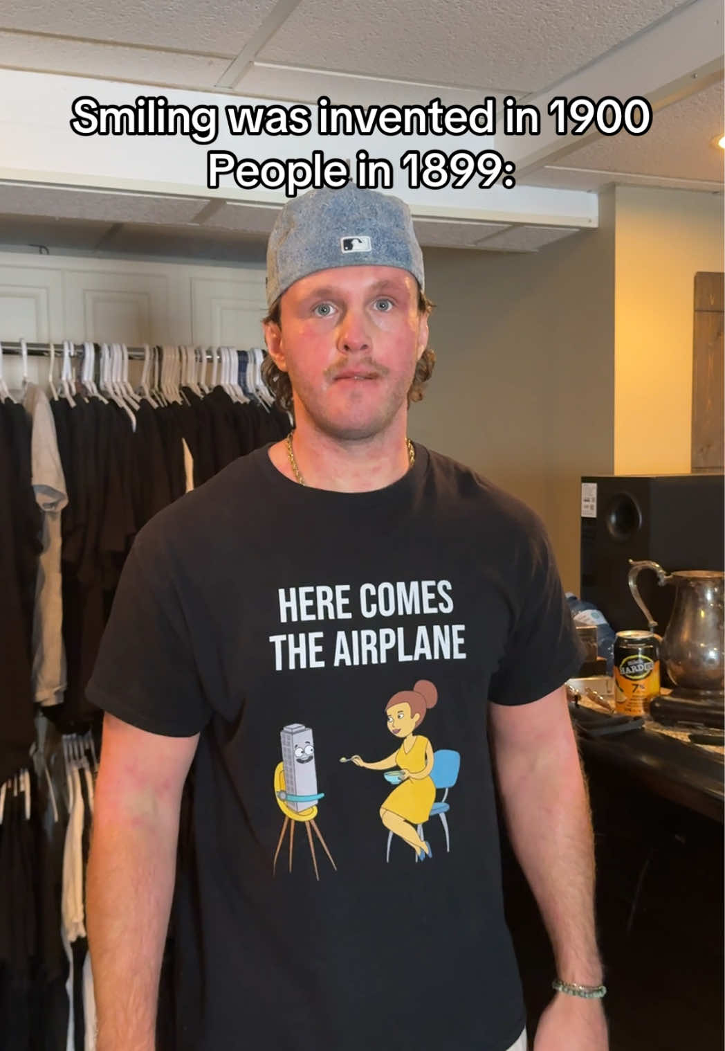 Do you think he’s having a good day? Shirt for sale, link in bio