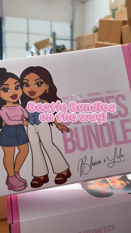 EXO team is working fast to get your bundles out! 💕✨ #exocosmetics @LULU @Blanca J Soto