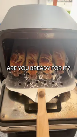 #sourdough #baguette #sourdoughbread #pizzaoven #ninjawoodfire