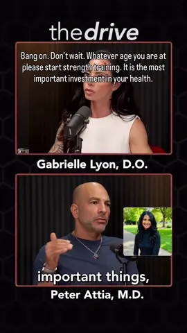So well said @drgabriellelyon ! Thank you for highlighting this very important topic @peterattiamd  Being able to move when you were older is a privilege and you can increase the odds of having a functional active life in the decade ahead by making that investment today.  We start losing our muscle mass in our 30s and this is accelerated in our 50s and 60s. Recognize that our muscles are a sink for glucose metabolism. The less muscle you have is your age, the more risk of insulin resistance and the development of diabetes and cardio, metabolic diseases including heart, disease, high blood pressure, stroke, and dementia. Having a fatty liver is predictive that this process that has started  improve your fatty liver disease, and improve your cardio metabolic risk factors.  This is accomplished by mindful lifestyle, which includes choosing your nutrition optimally and making effort with your physical activity  Masterclass available on how to accomplish this on liverhealthmd.com  #diseaseprevention #liverhealth #metabolichealth #doctor #insulinresistance        