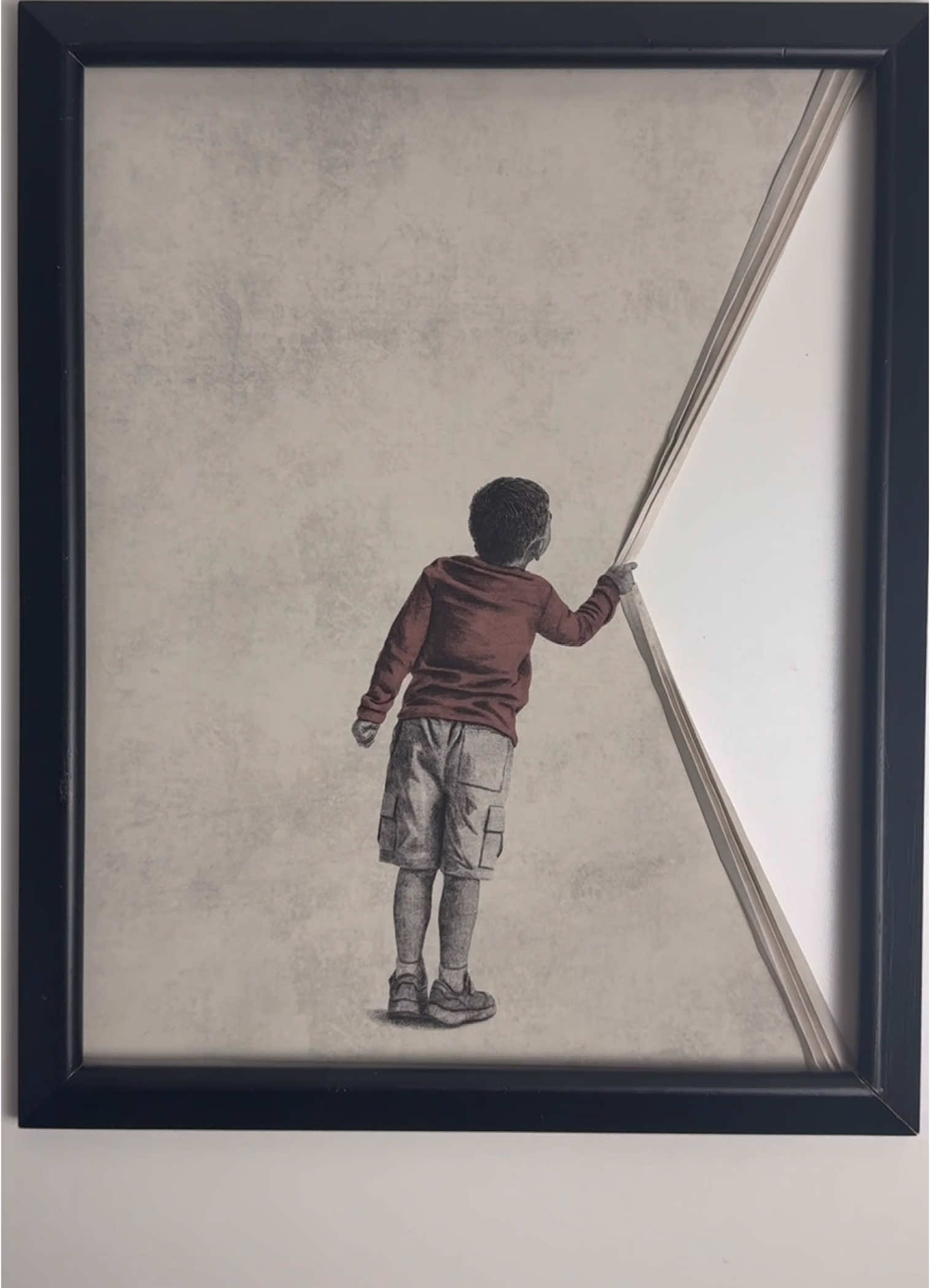 “Unveil” One of many works featured in my London solo show last August #contemporyart #modernart #artcollector 