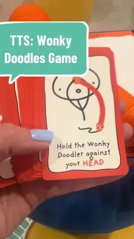 We couldn’t stop giggling last night playing this family friendly hilarious game by @Lucky Egg Global called Wonky Doodles. Grab it for family game night or to gift this holiday season! #familygames #GameNight #wonkydoodles #fungame #familyfriendlygames 