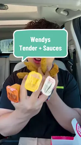 Trying Wendy’s New Tenders and sauces for a Food Review! How does it taste? #wendys #foodcritic #fastfood #foodreview #mukbang 