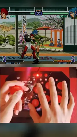 Como hacer los automáticos de Iori en Kof 2002 #especial #arcade #automatico #iori 