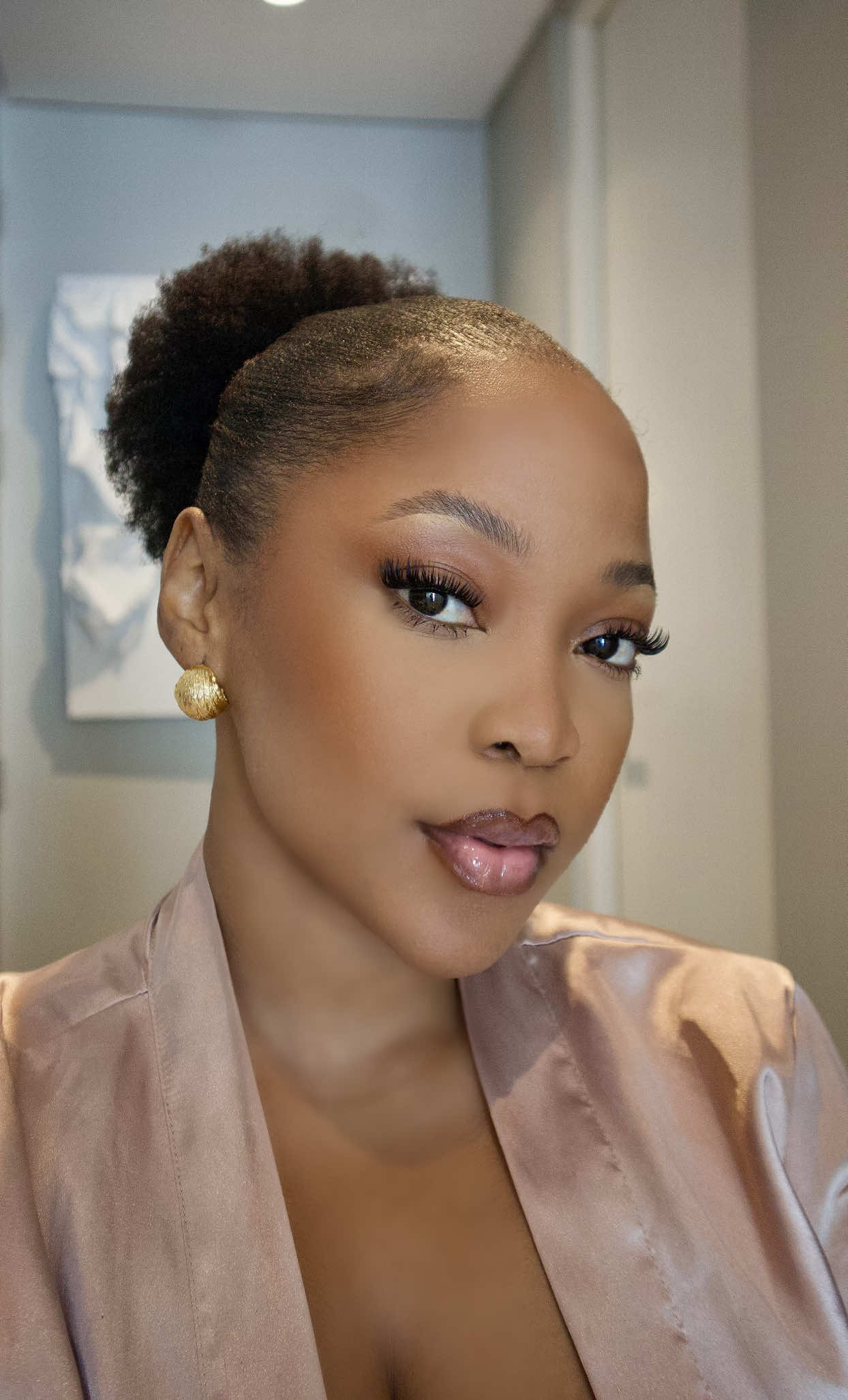 Here’s a quick 20 minute makeup routine for the girlies  🌸🎀🥹 #mzansitiktok #grwm #makeuptutorial 