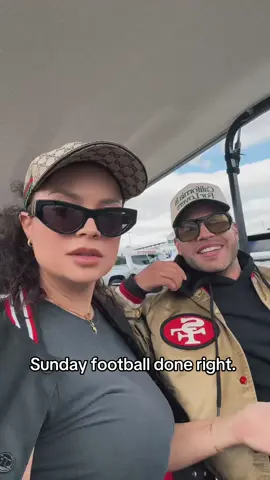 Sunday football never felt this good. GO NINERS! #nfl #girls #sports #sunday #footballtiktok 