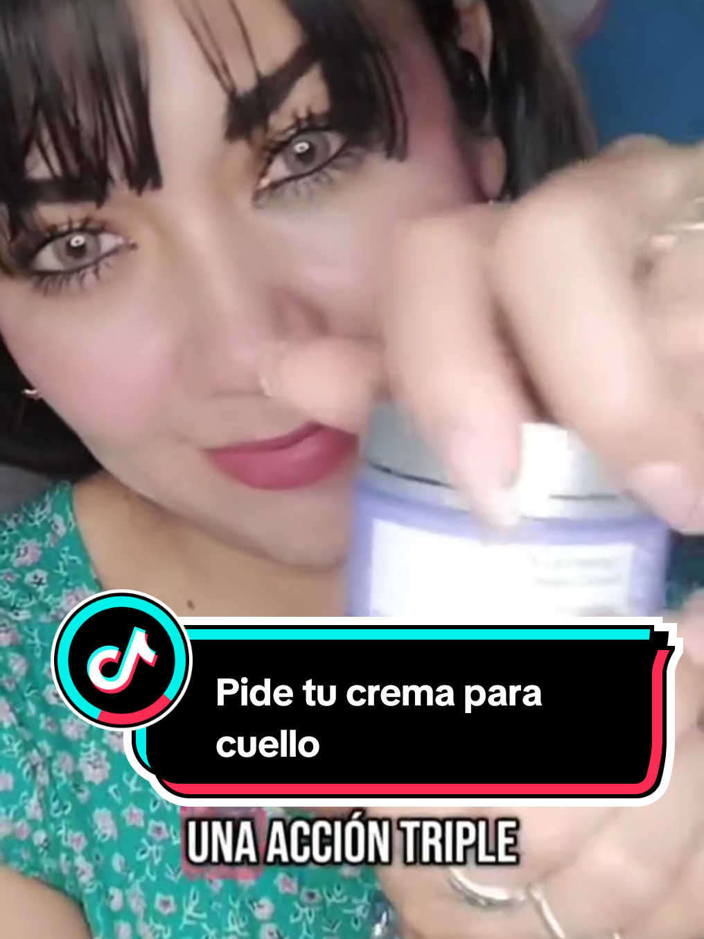 Pide tu crema reafirmante para cuello para que luzcas hermosa, hay que envejecer con dignidad. 