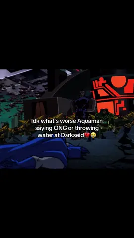 Yes i know he said On Guard💀but still sounds funny😂#batman #aquaman #darkseid #batmanthebraveandthebold #foryoupage