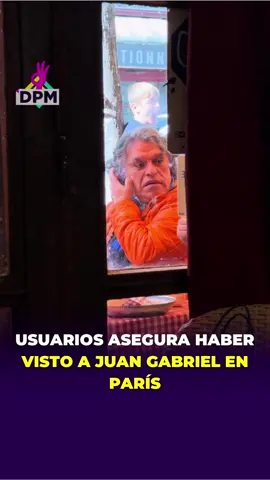 ¿#JuanGabriel está VIVO? Usuarios aseguran haberlo visto en París 😱  #DPMAlMomento  ¡No te pierdas las mejores EXCLUSIVAS en #DePrimeraMano👌🏻 a las 3 PM por el 3.1 de @Imagen Televisión !