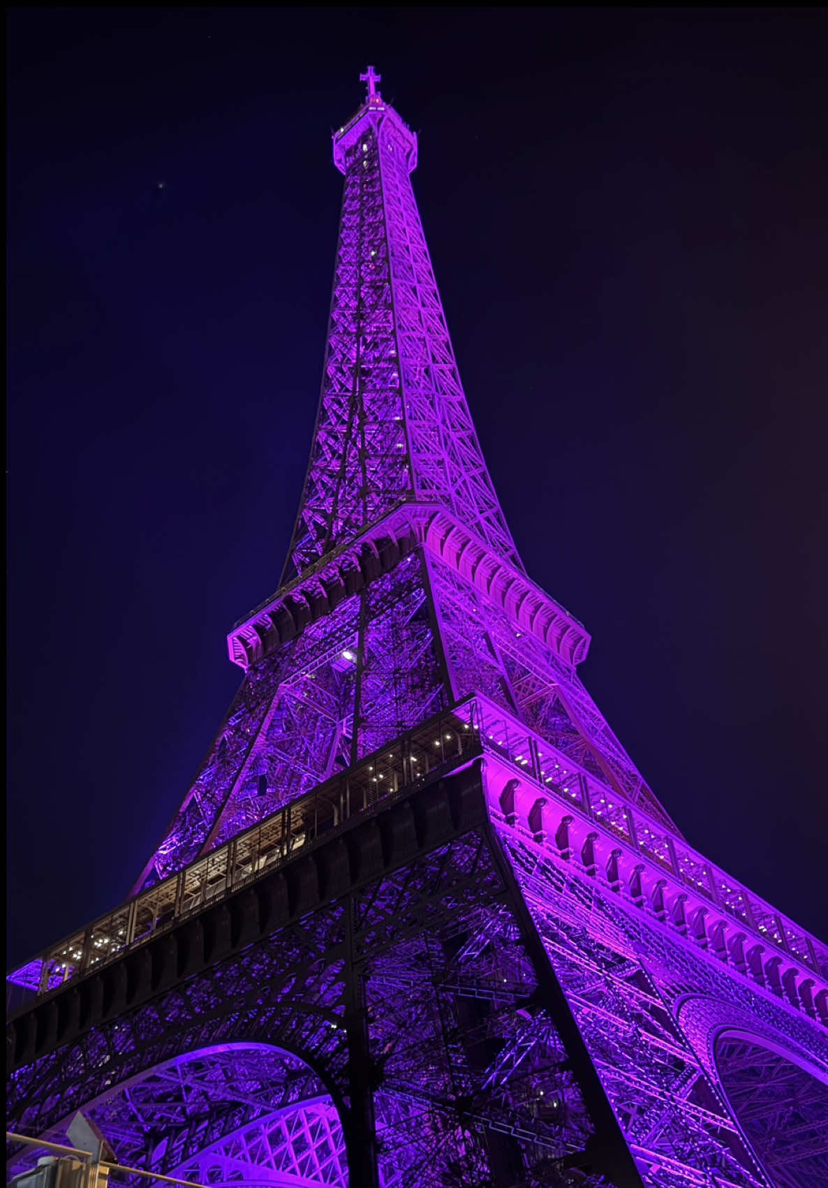 Only once a year 🤩 #pinkeiffeltower #2025 #fyp 