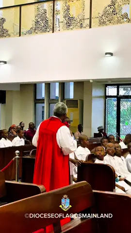 Moment when the Diocesan and Confirmation Candidate OJELABI Feyikunmi sang the hymn Rock of Ages, Cleft for Me together. #AnglicanChurch #Dioceseoflagosmainland #Dlam#anglican  #churchofnigeriaanglicancommunion #anglicancommunion #ChurchOfNigeria