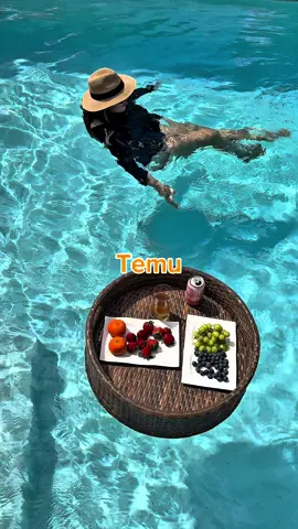 #ad 🔗 Link: https://temu.to/m/uvskjj8umt1 💸 Code: acr962448 🌊✨ Bring luxury to your pool days with this Rattan Woven Floating Serving Tray — perfect for serving breakfast, drinks, or snacks while you relax in style 🍹☀️ Whether it’s a poolside brunch or a romantic setup, this tray adds the ultimate resort vibes 🏝️ ⸻ Item List • 🧺 1PC Rattan Woven Serving Tray – Floating Breakfast Tray with Handles for Pool & Home ID: LH250775 — $173.13 (13% OFF, Limited Stock) 🔗 https://share.temu.com/K9DFTGTqP4C ⸻ ✨ Don’t forget to apply my code acr962448 before checkout for extra savings 🎉 #temufinds #temu #floatingtray #luxuryliving 