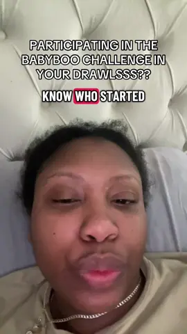Why are y’all doing this babyboo trend in drawls? What’s wrong with sweats or even shorts ??? #babyboo #babyboochallenge #nbayoungboy #youngboyneverbrokeagain #lovealwaysazaria 