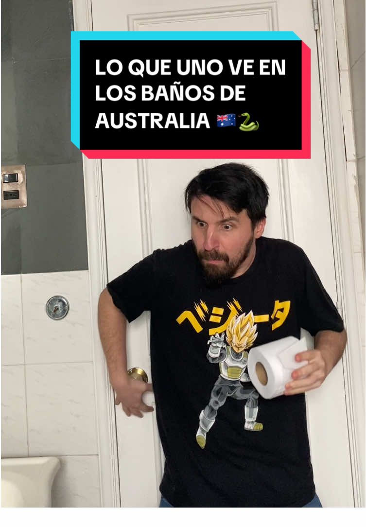 Cosas de los baños en Australia🇦🇺😱🐍 | Ig: rikipaz94 #australia🇦🇺 #venezolanosenaustralia #culebras #serpiente #gochos 