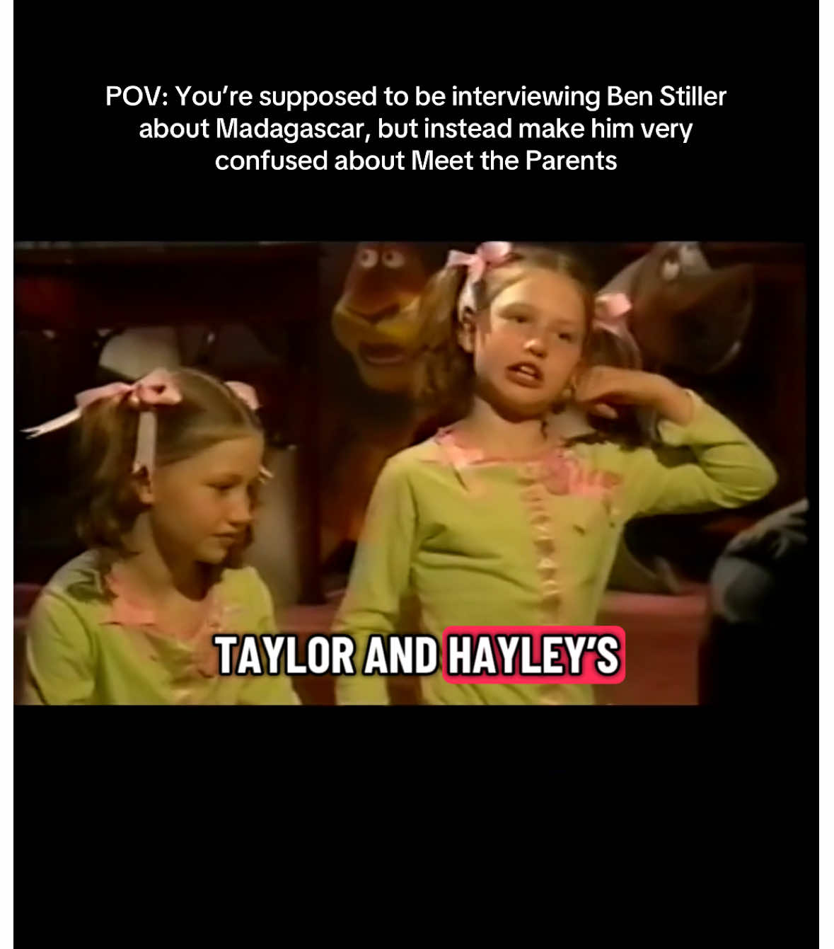 We think Ben Stiller must have wanted to sever his brain after this 😅 #jimmykimmellive #jimmykimmel #twinterviews #twins #benstiller #severance #fyp 