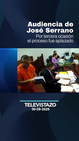 #Televistazo 📌 | Nuevamente se difirió la audiencia para resolver el pedido de asilo de José Serrano en #EstadosUnidos.  Serrano deberá permanecer en una cárcel de ese país hasta el 23 de octubre, fecha de la nueva diligencia. 🔎 Mientras tanto, en Ecuador, la Fiscalía continúa gestionando una prisión preventiva en el caso que investiga el asesinato de Fernando Villavicencio.  🎙️ Más información con Fabiola Santana.