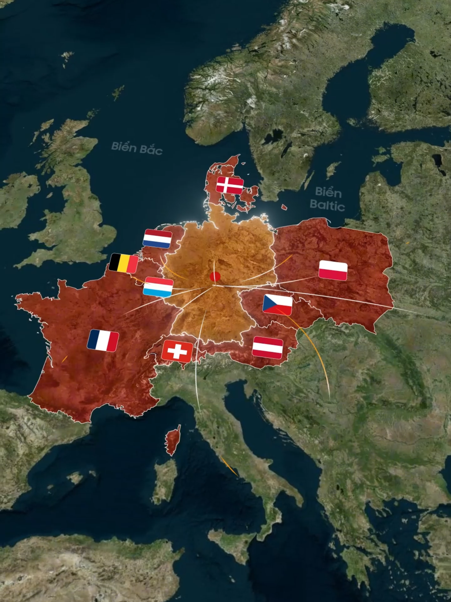Vì sao Đức có vị trí địa lý hoàn hảo? #namday #namdaykhamphathegioi #geography