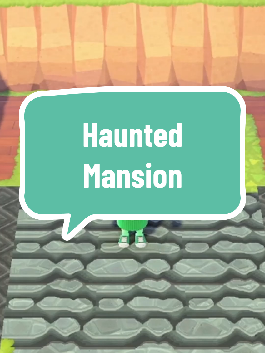 Turning my house into a haunted mansion for my Gothic Greyscale island! #nintendo #animalcrossing #animalcrossingnewhorizons #nintendoswitch #halloween 