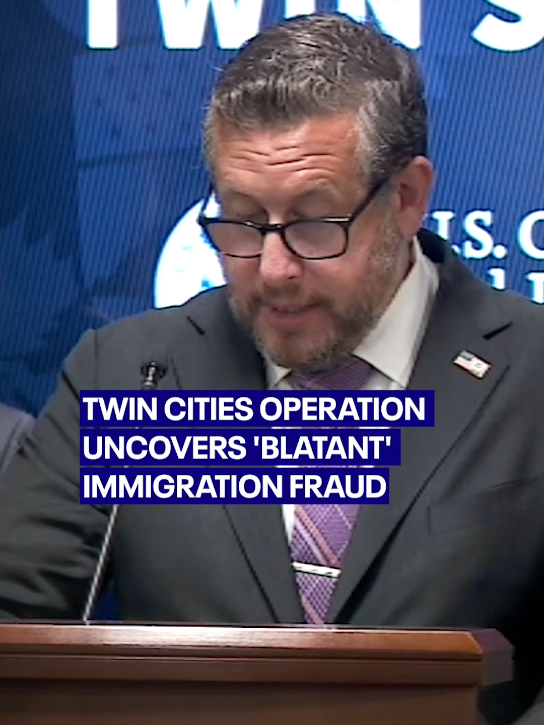 Federal officials with United States Citizen and Immigration Services (USCIS), ICE, and the FBI announced the results of 