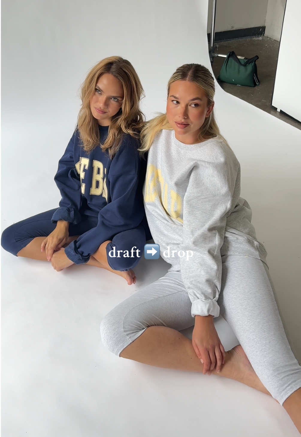 Two is always better than one👀 #thebarsweatshirt #nyc #capris #reversible 