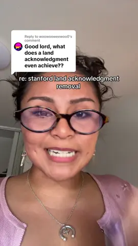 Replying to @woowooweewoo0 yall don’t listen #landback #native #stanford #mit 