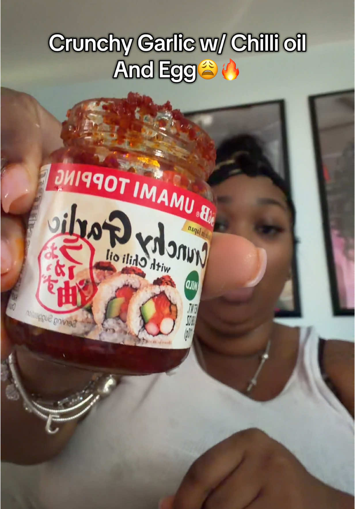 This is definitely been one of my favorite snacks over the last week, 😮‍💨and I just ordered another four pack.              I’m telling y’all y’all are going to love it! #Tiktokshop #umami #crunchygarlic #chilioil #highprotein 