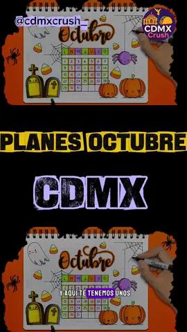 ¿Aún no sabes qué hacer? Checa nuestras recomendaciones para el mes de octubre y ver armando tu agenda con tus amix !!!! Hay de todo y para todos los gustos! #findesemana #planes #quéhacer #cdmx #agendalo