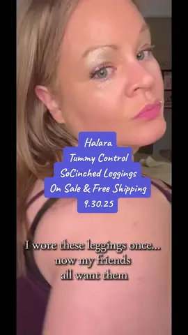 Seeking intense tummy control in your leggings?  These UltraSculpt™ SoCinched High Waisted Tummy Control by @Halara_official has me feeling confident like I’m 22 again!!! @halara.us.style  ##halaraleggings##halaratiktokshop#tummycontrol ##ActiveinHalara##TikTokShopNewArrivals