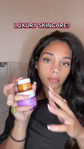 Is luxury skincare worth the money? Idk about them all, but I LOVE THIS SET #fyp #skincare #skin #luxury 