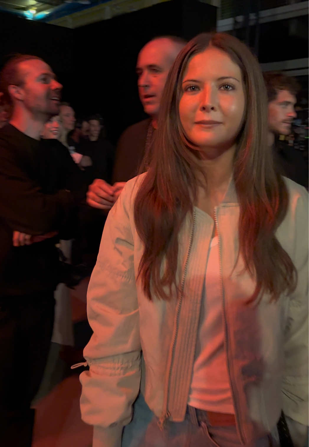 #rubylin the girlfriend at centrall cee at the #stellamccartney show #fashionweek 