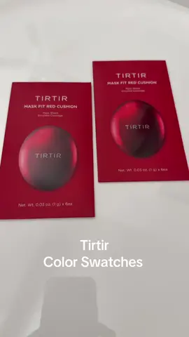 Color matching made easy with swatches!!  #tirtir #kbeautycollective #tirtircushionswatch #younglife #itsafamilything @TIRTIR Inc. 