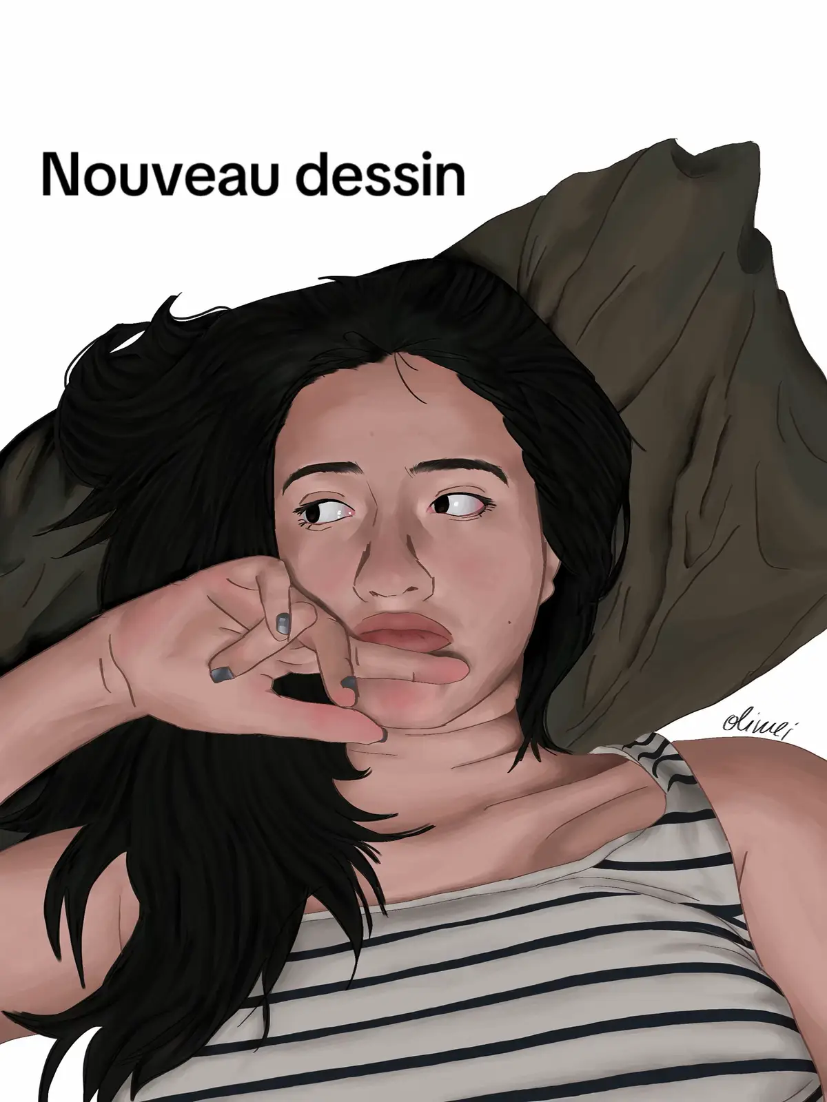 36h de travail  #dessin #ibispaintx #fyp #theodora 