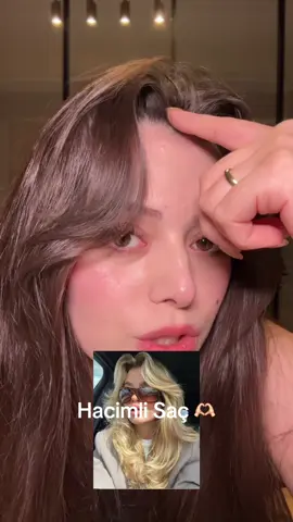 Hacimli saç tekniği 🫶🏻