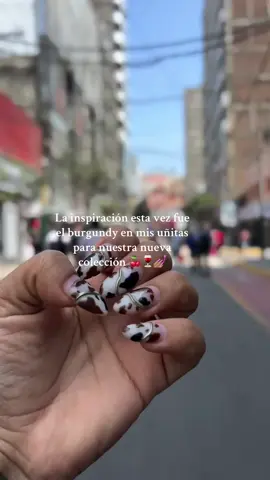 Porque lo bueno siempre se recomienda 😻💅🏽 @Uñas Rubber ▪︎ Acrílicas  gracias amiga 😻 #uñas #burgundynails #gamarra #anuel #pinterest 