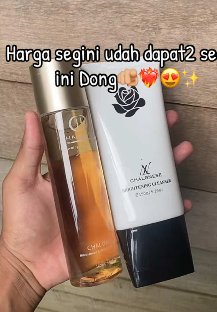 #promomakangajian #chalonese #chalonesetoner #chalonesefacialwash #chalonesetoner 
