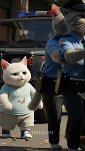 From Sad Goodbyes to New Beginnings. A heartbreaking yet beautiful story of a poor female cat who, in desperation, tried to steal bread for her little kitten. Caught and taken away by the police, her child was left crying alone on the empty road. But fate had other plans — a kind and wealthy pink male cat appeared, who not only helped but later proposed with love and tears. From pain, loss, and tears… they found family, love, and a new beginning.  sad cat story, emotional cat video, crying kitten, police cat scene, broken family, poor female cat, pink male cat, cat love story, proposal with ring, tearful reunion, family love, heartbreaking animal scene, emotional wedding ending, new beginning, touching cat animation #SadCatStory #CryingKitten #EmotionalCats #HeartbreakingScene #CatLoveStory #FromTearsToLove #AnimalStory #FamilyReunion #PinkMaleCat #CatProposal #NewBeginnings #EmotionalJourney #BrokenButBeautiful #FromPainToLove #EmotionalCatVideo#trendingsong #trendingsong #reelsfunnyvideo #fypシ゚ #viral