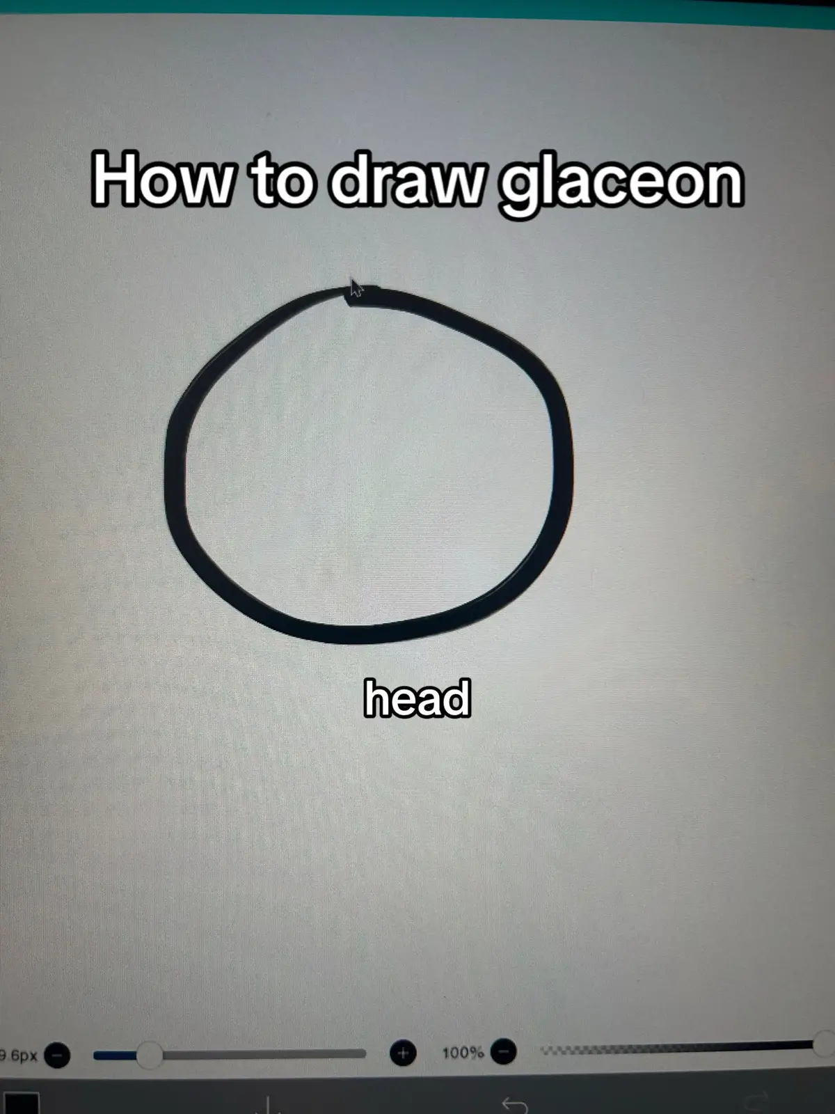 Guys do u like my tutorial.. a little bit of this.. and a little bit of that” anyways glaceon art sylveon will be next pokemon i swear on gosh #pokemon #glaceon #art #trending #fyp