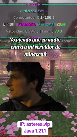 Si buscan un servidor con Chat de voz, pueden unirse al mío  #minecraftmemes #minecraftjava #minecraftamigos #Minecraft #minecraftservidor 