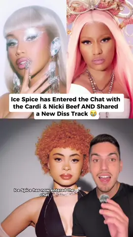 This just keeps getting messier 😭 #icespice #cardib #nickiminaj #rapmusic #amithedrama 