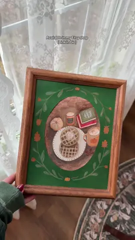 The coziest autumn painting 🍁☕️ ##creatorsearchinsights##autumn##fall##art##painting