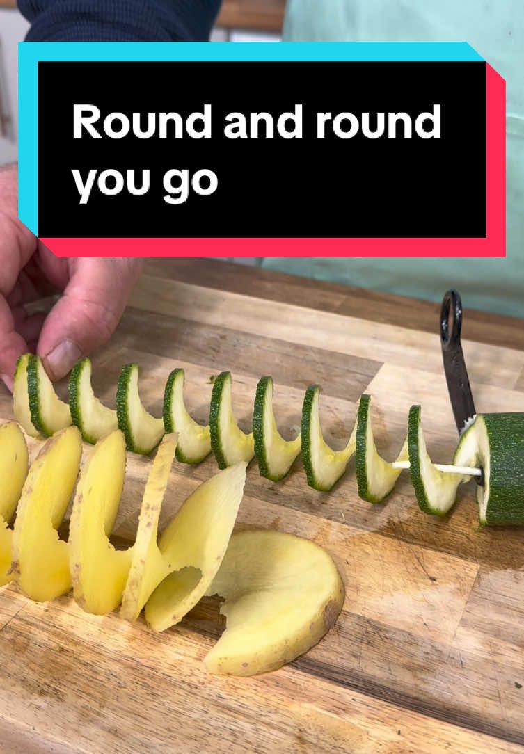 My favorite kitchen hack …  The Piranha Spiral tool creates a decorative food spiral garnish. Suitable for vegetables such as cucumber, potatoes, courgettes and carrots. Just screw into the centre of the top of the vegetable and place your finger into the hole in the handle. Turn the cutter in a clockwise direction and it will create a spiral, continue until you have created the desired length of spiral. Create fabulous spiral decorations with cucumbers for Salads and Buffets. Spiral Potatoes and put them on a skewer then cook them in your oven or air fryer. Just insert the V shaped end into your chosen fruit or vegetable and repeat all the way around the centre until it meets up. When you separate the two halves you get a perfect result every time which will boost your presentation on the plate. Works on most fruit and vegetables from something as small as a radish to something as large as watermelon. Great for garnishing Salads, perfect for Parties and Buffets. The Zig Zags on the side of your V cutter also allow you to scale fresh fish with ease. #cooking #cookingtiktok #cookingathometiktoktv #CookingHacks #cookingtips #cookingtime #FoodTok #FoodLover #kitchen #KitchenHacks #kitchengadgets #tiktokshopmademebuyit #EasyRecipe #EasyRecipes #FoodLover #DinnerIdeas #lunchtime #lunchideas #lunchboxideas #lunchboxideasforkids #cookingwithkidscanbefun 