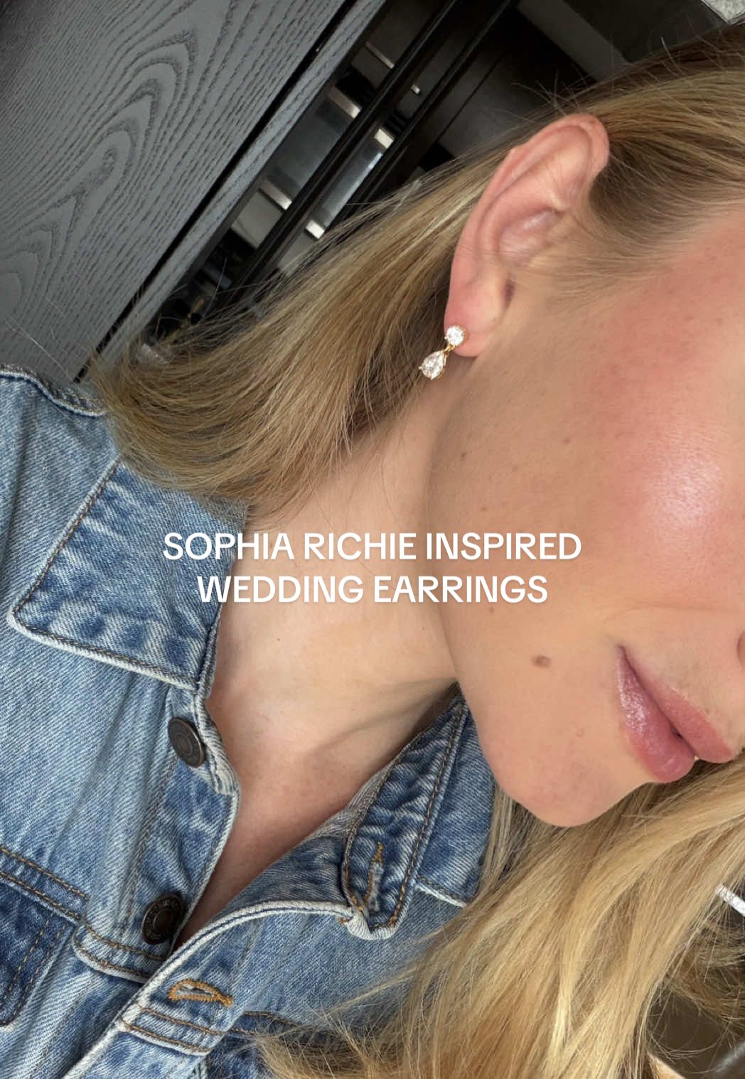 just a girl trying to find the simple, minimal, Sophia Richie wedding earrings for a reasonable price #bridaljewelry #weddingjewellery #weddingearrings #bridaltiktok #bride @Macy’s 