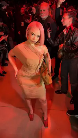#icespice at the #stellamccartney show #fashionweek #pourtoii 