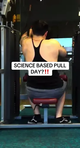 Pull day but science based‼️ #gymmotivation #GymTok #gym #fyp #tiktok 