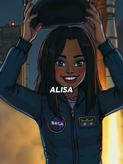 The first woman to reach Mars #alyssacarson #storytime #usa #animation #nasa 