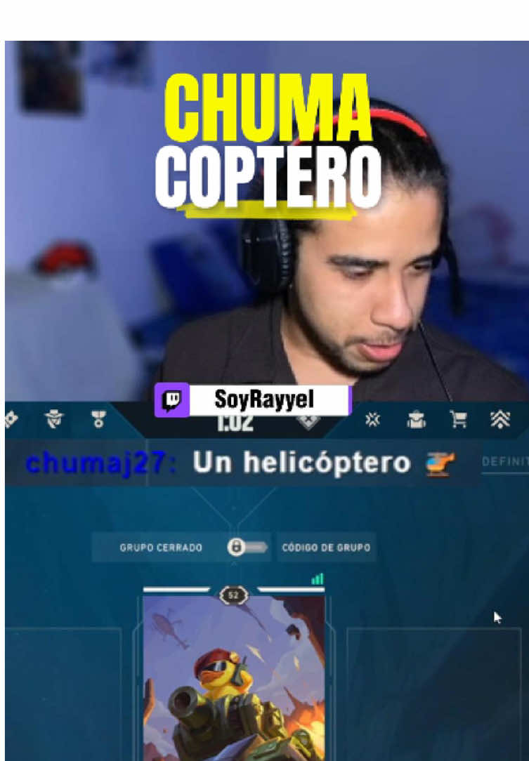 Tiene un Helicóptero en el patio 👀? #streamers #stream #peak #microfono #chatinterativo #twitch 